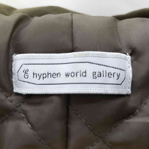 イーハイフンワールドギャラリー E hyphen world gallery ミリタリーポンチョ レディース